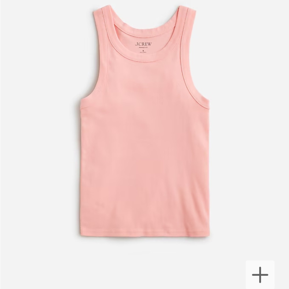 J Crew Perfect Fit High Neck Tank
